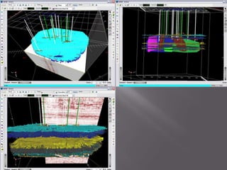 Well 1750, the GR reveals a presence of high radioactive in the formation, which ties with the Sa-Shale formation. Like the SP, it is used for Lithologic identification, correlation and shale volume calculation. The layer thus is clearly porous, non-shaly while the resistivity data of the next strata suggests porosity and hydrocarbon presence. 