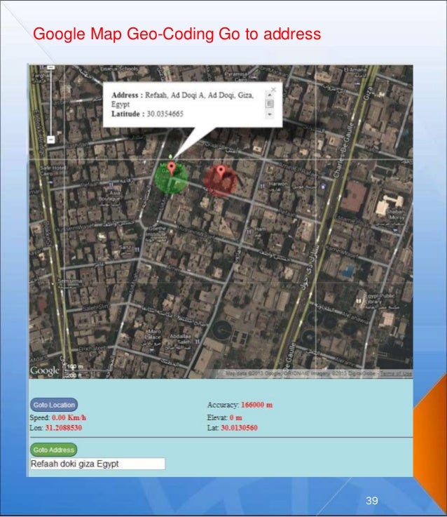 First Arabian Egyptian GIS and GPS Software by Arab Egypt GIS Company…