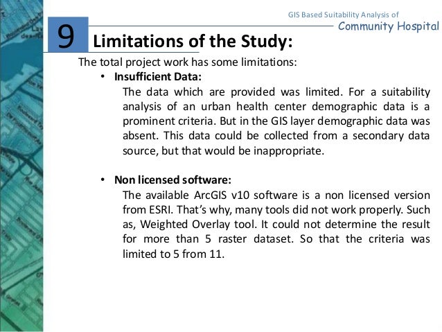 Gis Based Multi Criteria Suitability Analysis Of Community Hospital