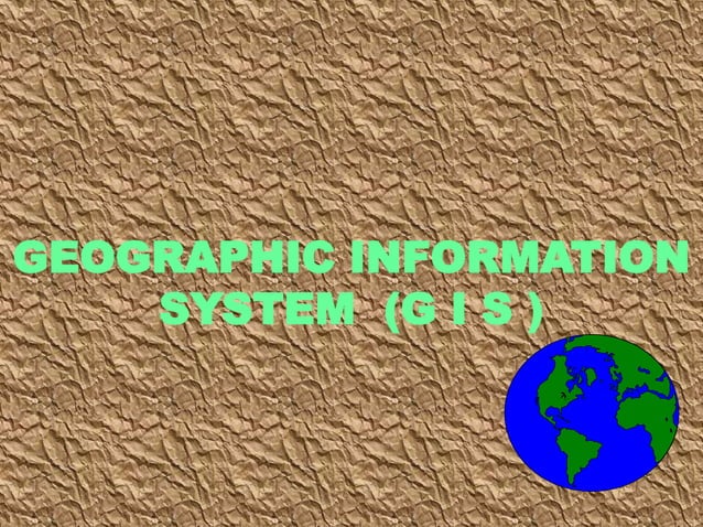 GIS Basic | PPT