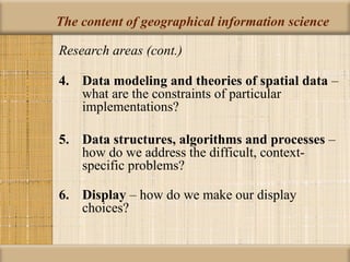 Introduction to GIS: mapping and spatial analysis | PPT