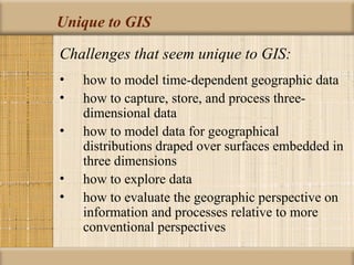 Introduction to GIS: mapping and spatial analysis | PPT