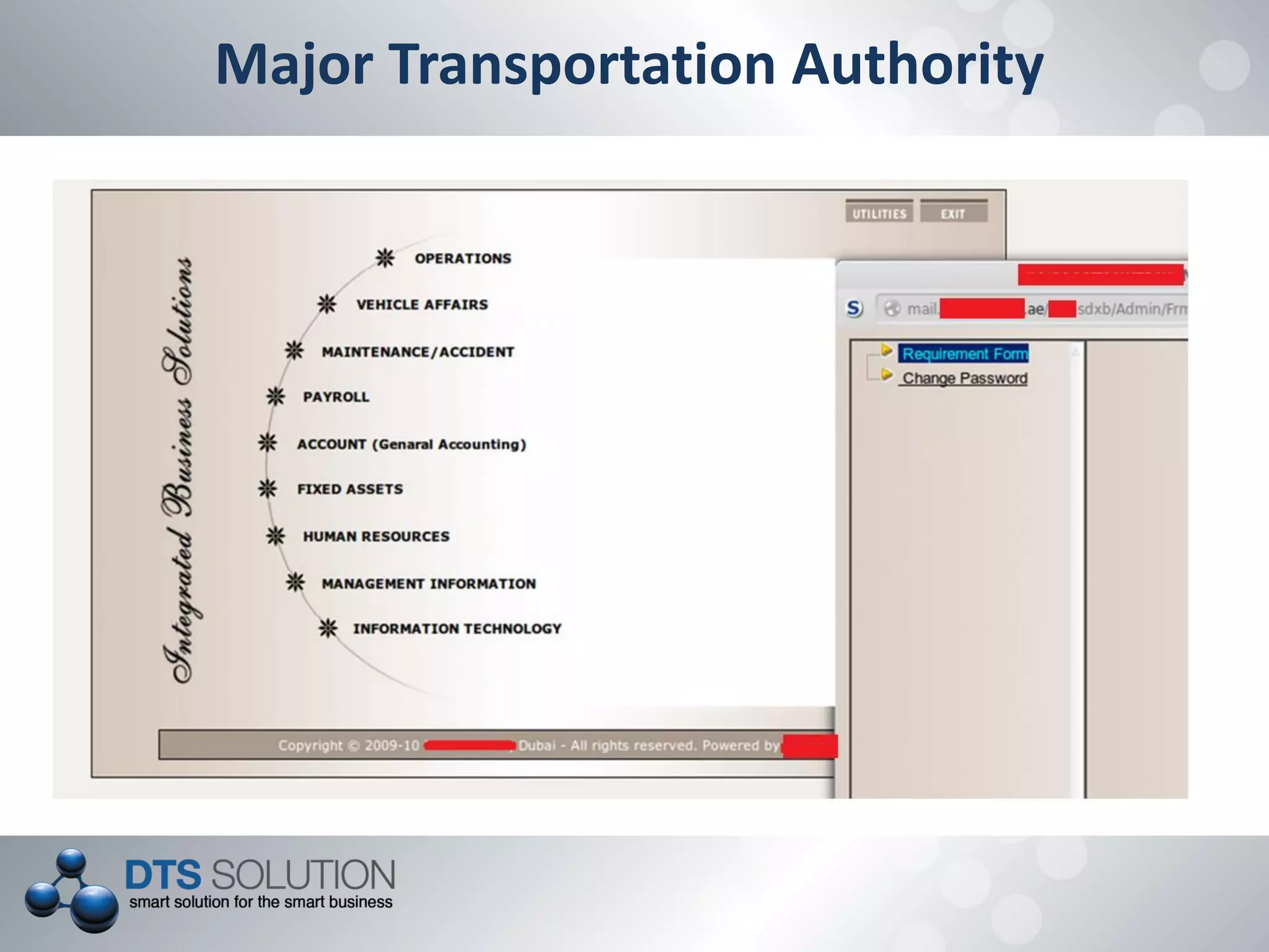 Major Transportation Authority
 