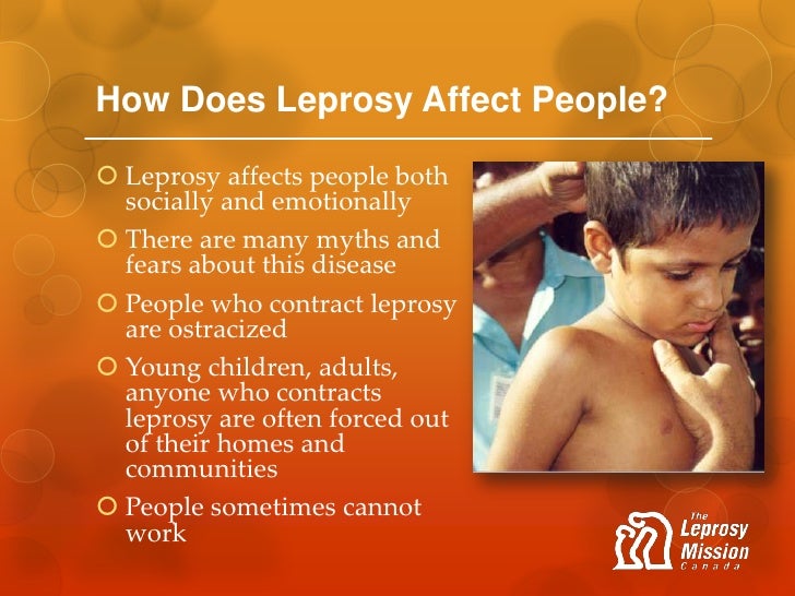 The Work of the Leprosy Mission