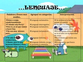 …LENGUAJE…