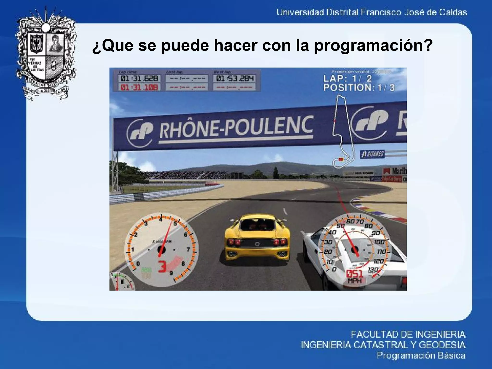 ¿Que se puede hacer con la programación?
 