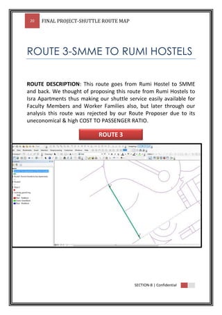 Shuttle Route Optimization for the Sector # H-12, Islamabad using GIS ...