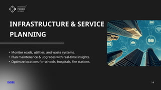 GIS for Smarter Urban Planning: Building Intelligent Cities | PPTX