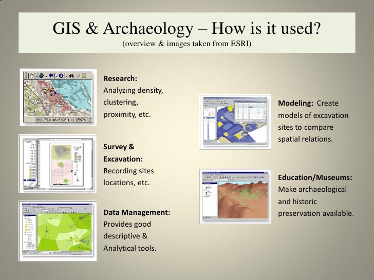 GIS and Archaeology Fort Vancouver