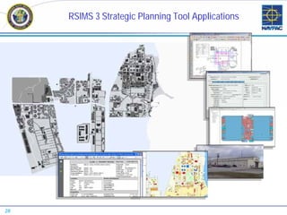 RSIMS 3 Strategic Planning Tool Applications




28
 