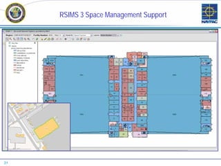 RSIMS 3 Space Management Support




31
 