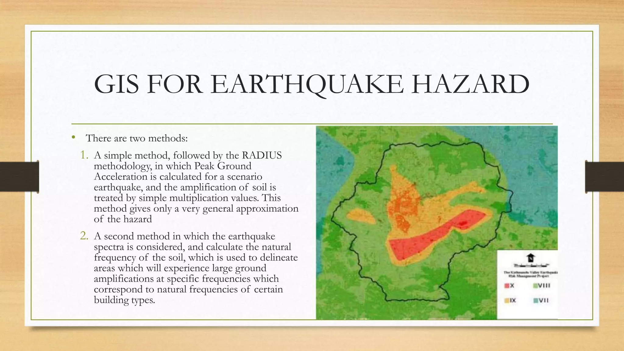 Gis in disaster managemant | PPTX