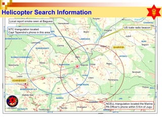 Helicopter Search Information
 