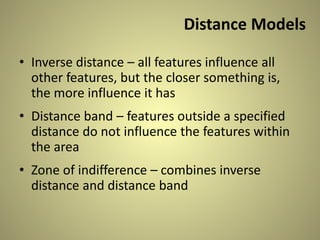 Generalized Distance Model GIS in Public Health Research: Understanding Spatial Analysis and ...