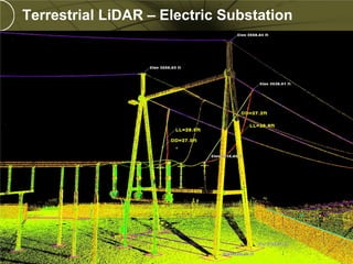 Terrestrial LiDAR – Electric Substation




PREXXXX 25
Copyright © 2010 Merrick & Company All rights reserved.
 