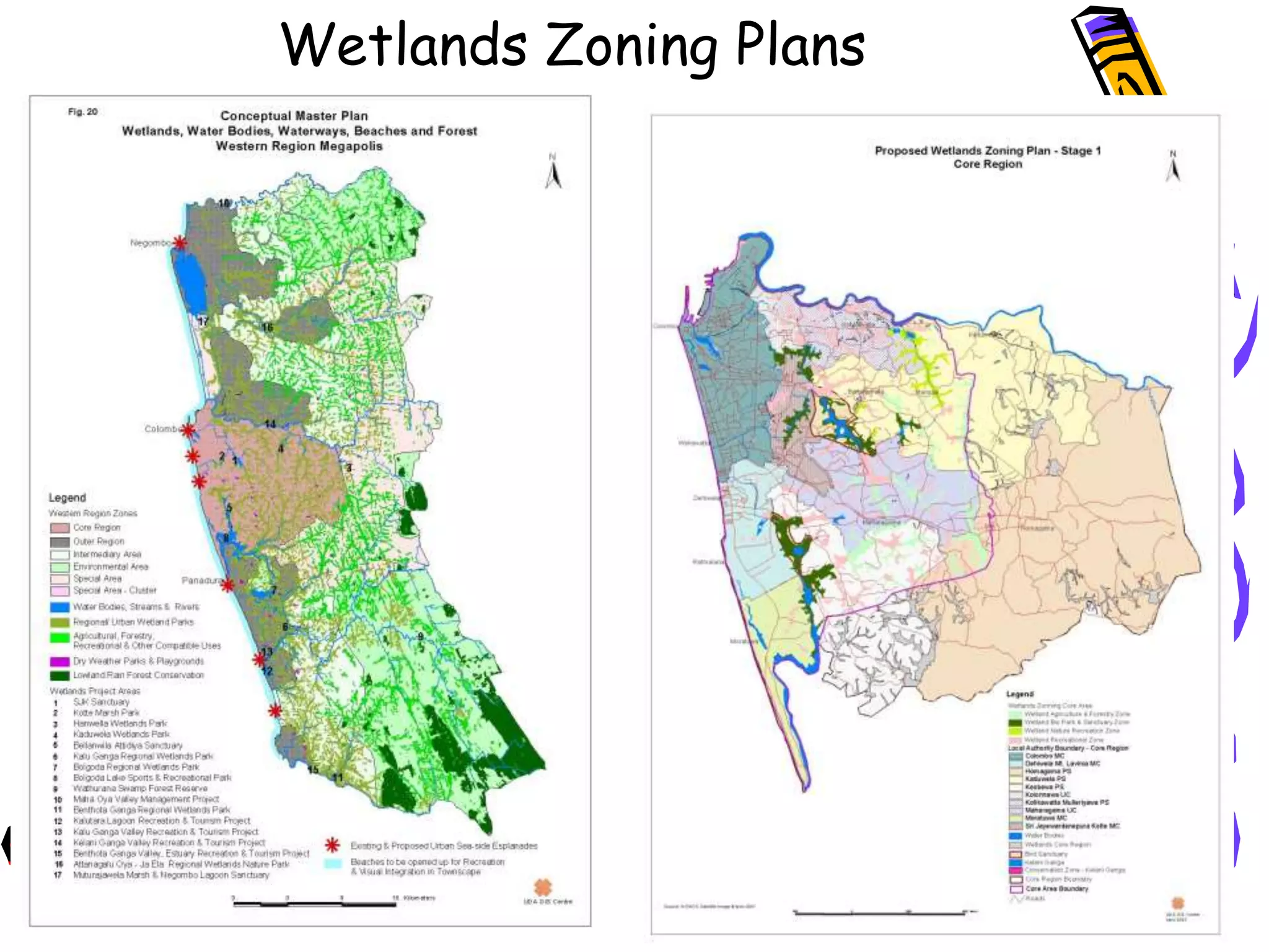 Wetlands Zoning Plans
 