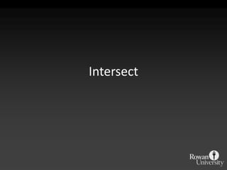 Intersect 