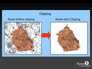 ClippingRoads before clippingRoads after Clipping