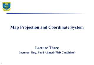 Comprehensive Guide to Map Projections and Coordinate Systems in GIS | PPT