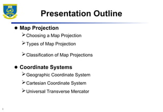 Comprehensive Guide to Map Projections and Coordinate Systems in GIS | PPT