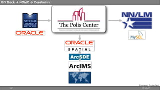 GIS Stack  NOMC  Constraints 
Password Protected 
HP 10 of 67 
 