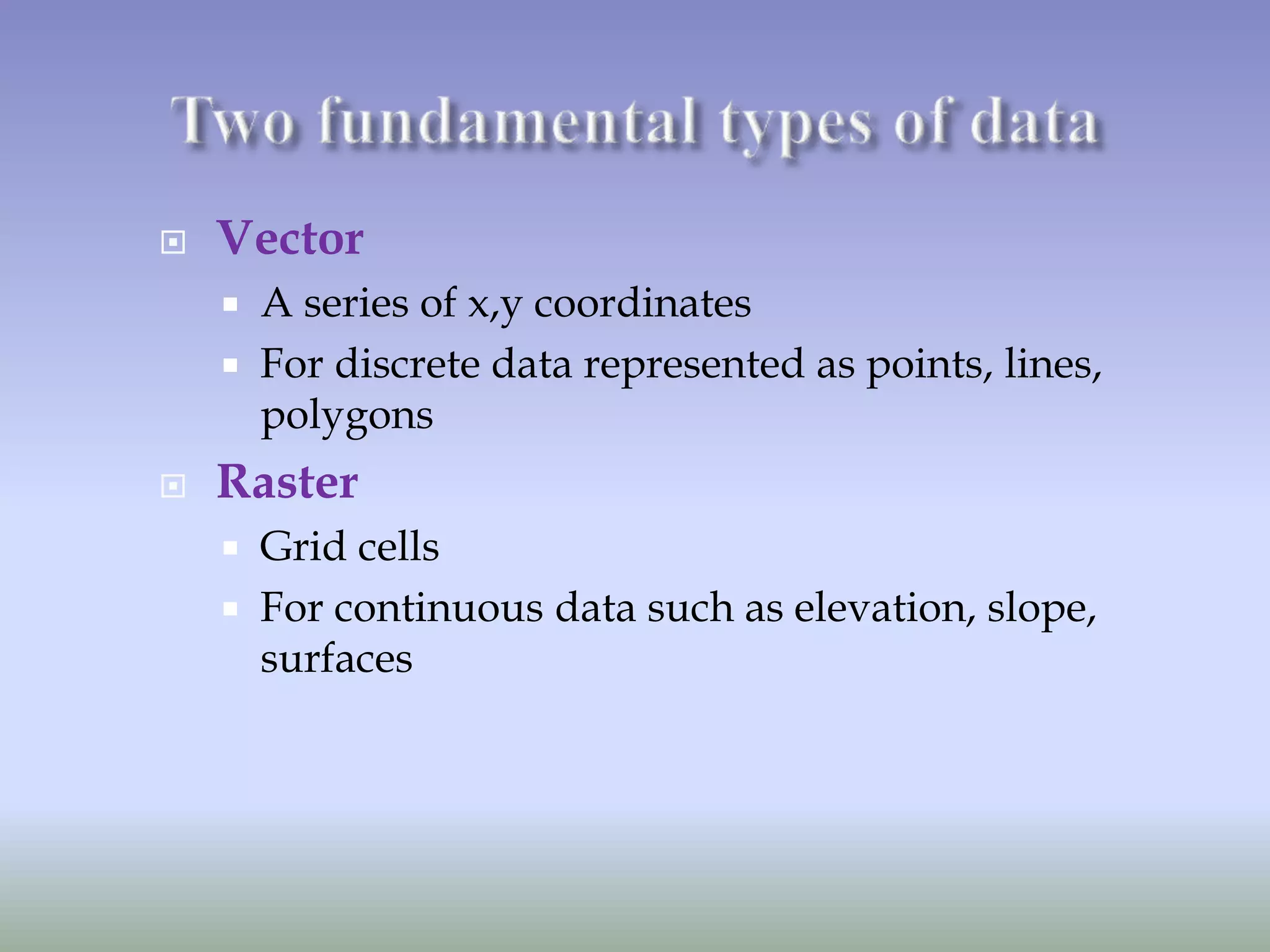 GEOGRAPHIC INFORMATION SYSTEM (GIS) & REMOTE SENSING (RS) | PPTX