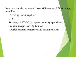 Geographic information system(GIS) and its applications in agriculture