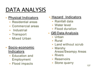 Flood risk mapping using GIS and remote sensing | PPTX