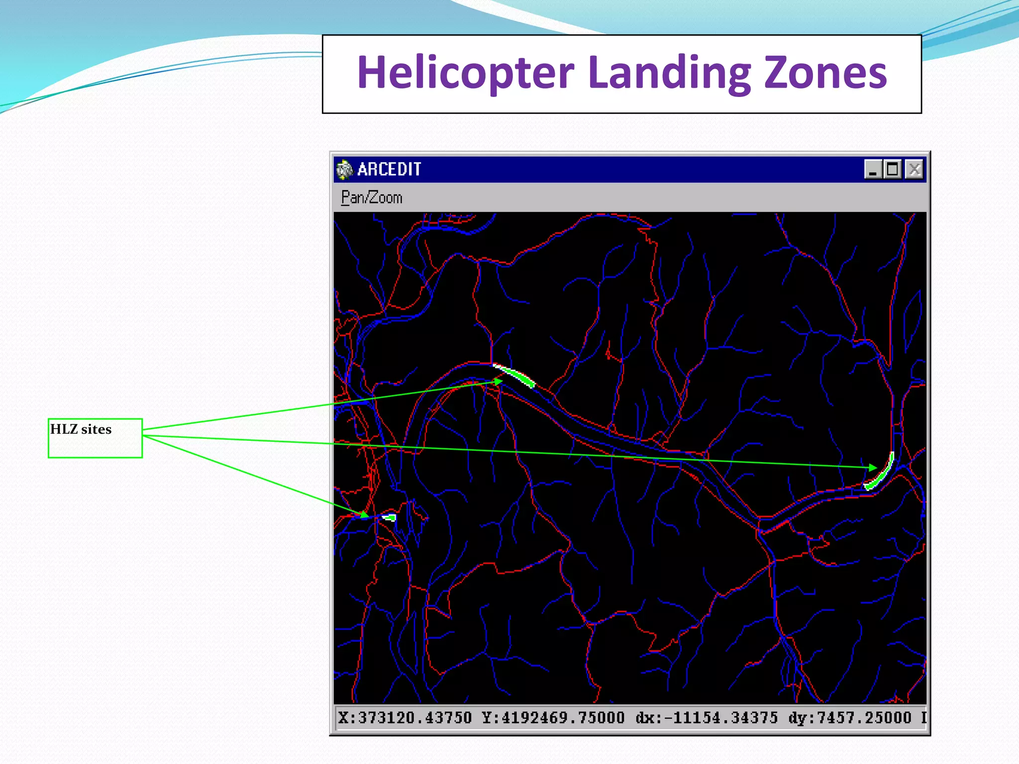 Helicopter Landing Zones

HLZ sites

 