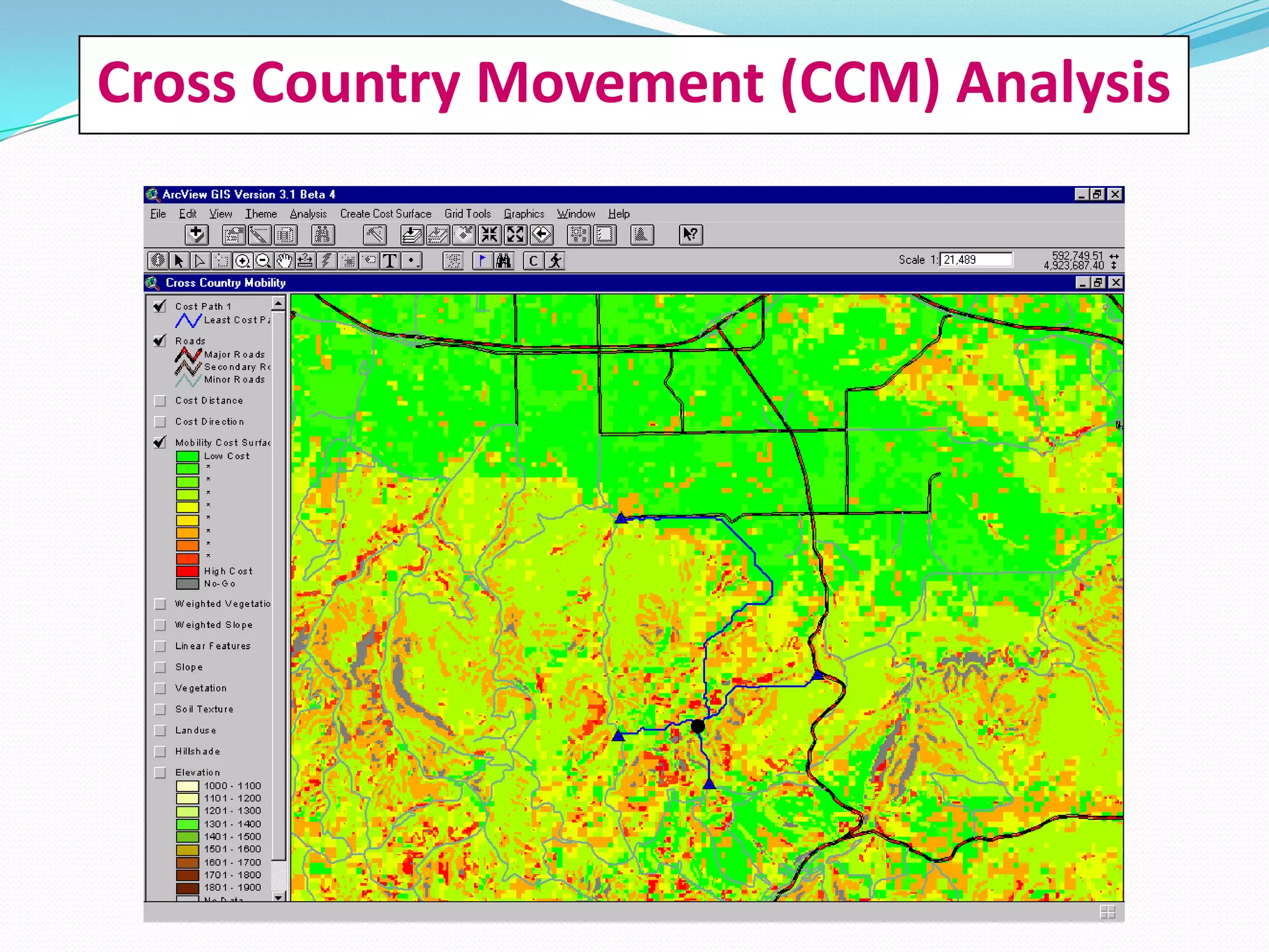 Cross Country Movement (CCM) Analysis

 