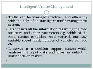 Importance of GIS and Remote Sensing in Modern Intelligent Transport ...