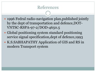Importance of GIS and Remote Sensing in Modern Intelligent Transport ...
