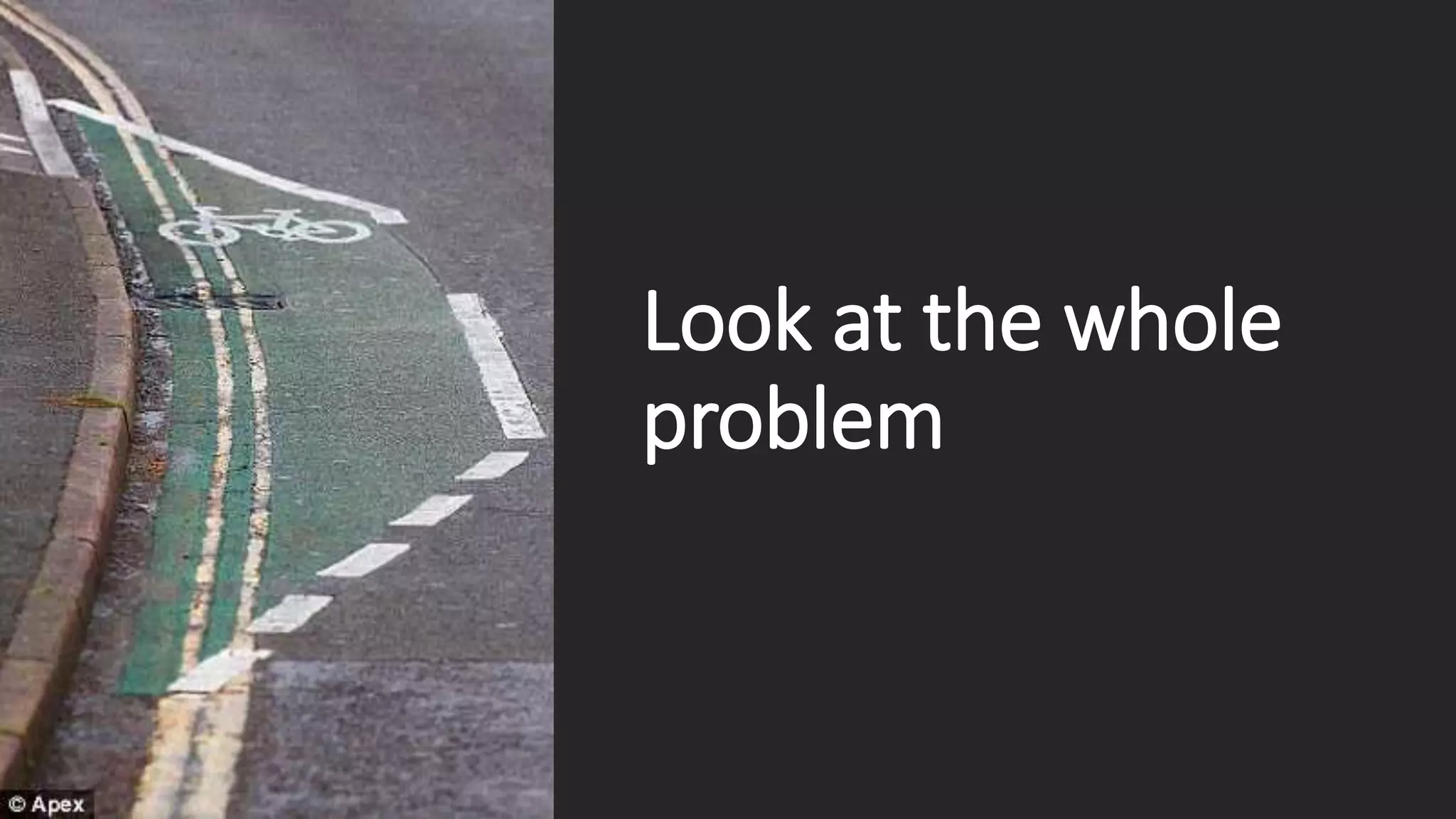 Look at the whole
problem
 