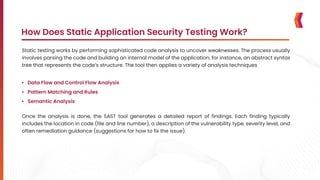 Gist on Static Application Security Testing | PDF
