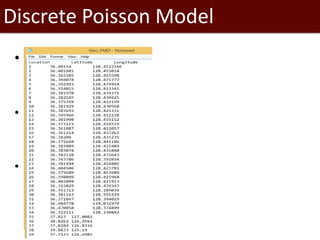 Introduction to SaTScan, seasonality and time series analysis