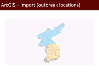 Introduction to SaTScan, seasonality and time series analysis