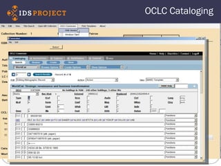 OCLC Cataloging 