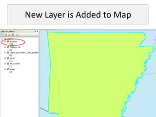 New Layer is Added to Map
 