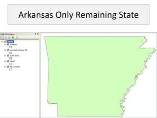 Arkansas Only Remaining State
 