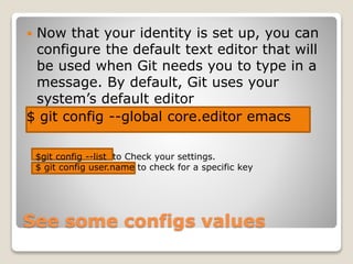 Git Memento of basic commands | PPTX