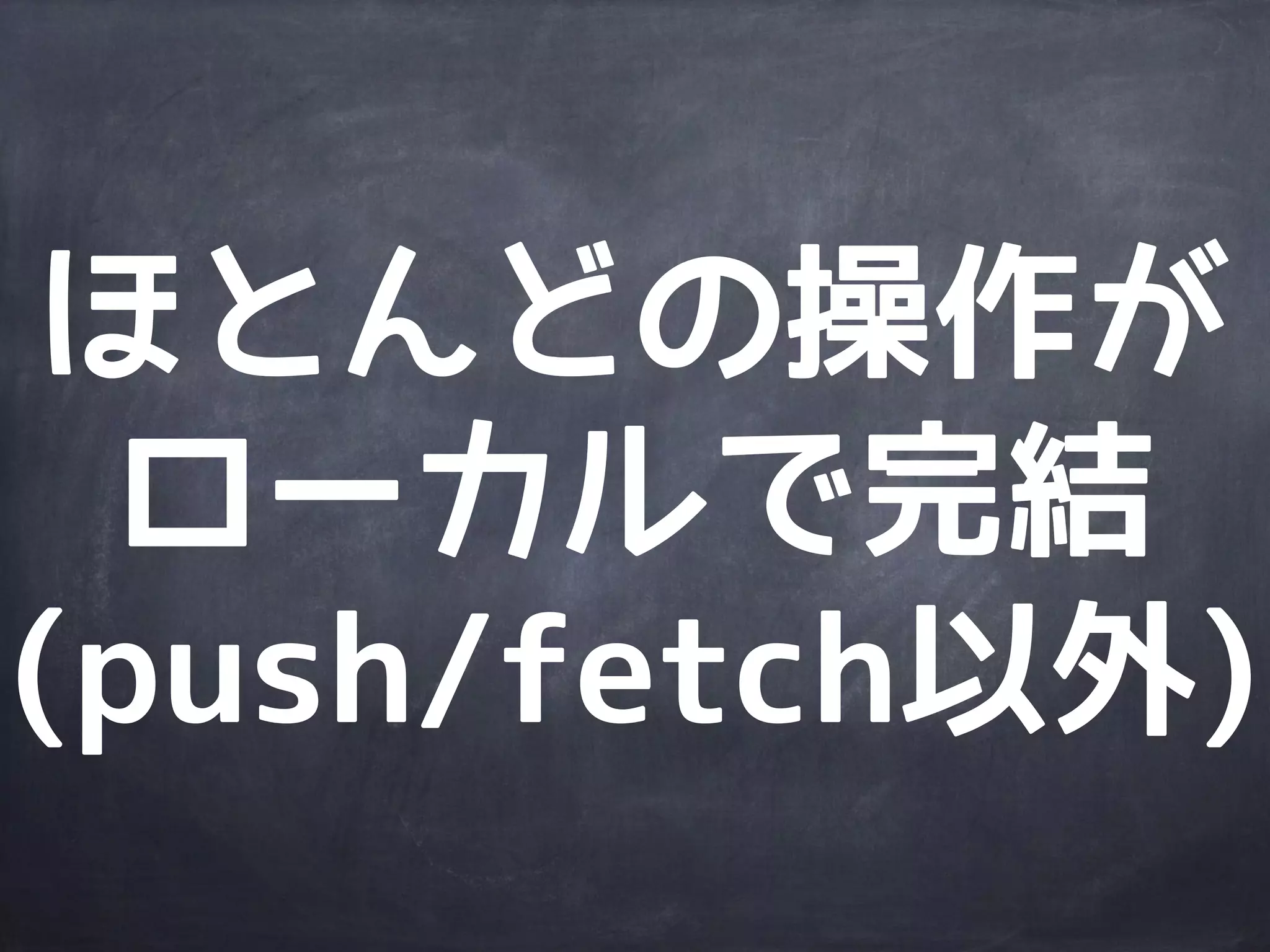 コミット内容を
後から修正可能
 