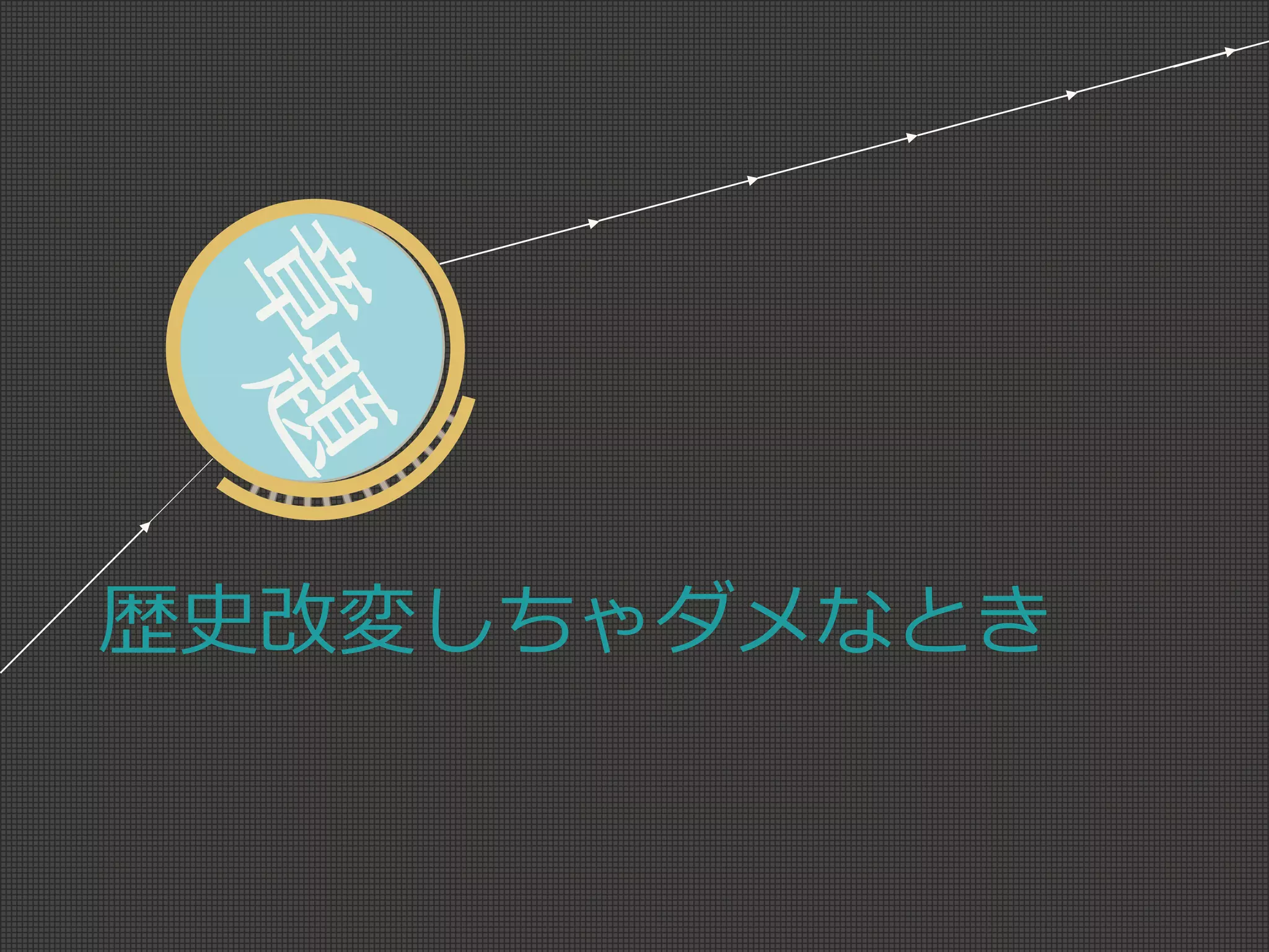 歴史改変しちゃダメなとき
 