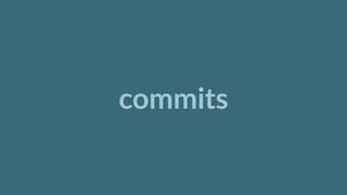commits
 