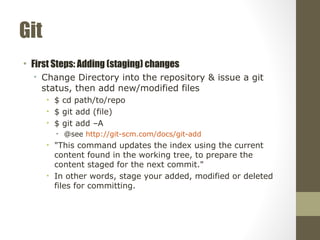 Git installation and configuration | PPT
