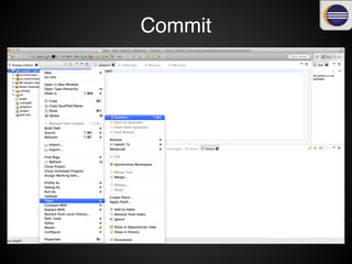 git commit -m “commit msg”
 