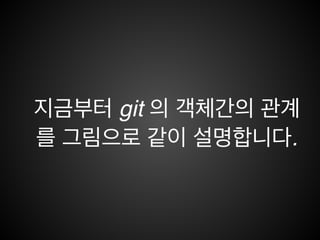브랜치를 이해하려면 git 객체
의 구성에 관한 지식이 !
좀 필요합니다.
 