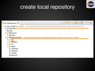 create local repository
 