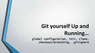 Git 101 for Beginners | PPTX