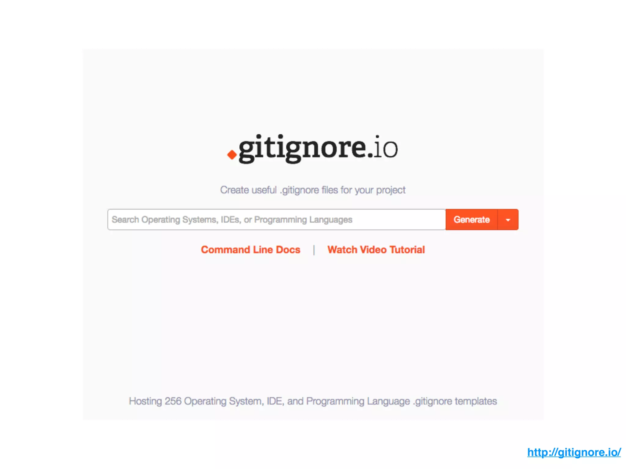 http://gitignore.io/
 