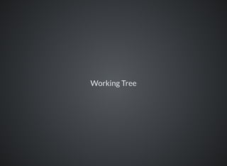 Working Tree
 